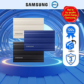 Ổ cứng di động SSD Samsung Portable T7 Shield 1TB | 2TB NVMe PCIe USB 3.2 Gen 2 tốc độ tối đa 1.050 MB/s dung lượng - hàng chính hãng