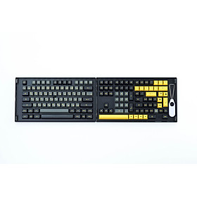Mua AKKO Keycap set – Black Gold (PBT Double-Shot/ASA profile/158 nút) - Hàng Chính Hãng