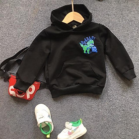 Áo hoodie da cá hottt thu đông 2020 cho bé