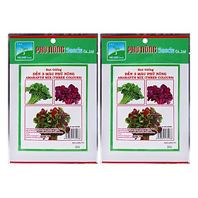 Mua Bộ 2 Gói Hạt Giống Dền 3 Màu Phú Nông (20g / Gói)