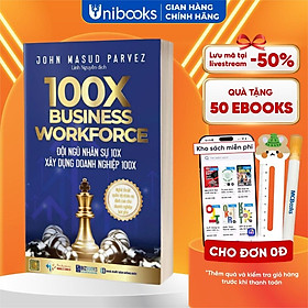 Sách - 100X Business Workforce - Đội ngũ nhân sự 10x xây dựng doanh nghiệp 100x: Nghệ thuật quản trị nhân sự - Bizbooks