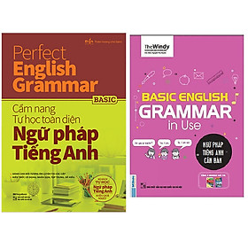 Combo Basic English Gramma In Use: Ngữ Pháp Tiếng Anh Căn Bản (Phiên Bản Chibi)+Perfect English Grammar - Cẩm Nang Tự Học Toàn Diện Ngữ Pháp Tiếng Anh - Basic