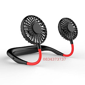 Mua Quạt mini choàng cổ siêu mát 2000mAh có 4 màu như hình