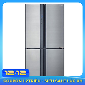 Tủ Lạnh Sharp Inverter 556L SJ-FX631V-SL