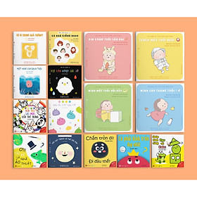 COMBO 15 CUỐN EHON DÀNH CHO BÉ TỪ 0 TUỔI (MÀU SẮC QUANH TA - MÀU SẮC - TENGU - HÌNH KHỐI)