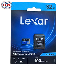 Mua Thẻ nhớ 32GB Micro SDHC C10 LEXAR (không kèm Adapter) - Hàng chính hãng
