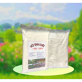 Mua Tinh vôi- vôi nông nghiệp - cải tạo đất  sát khuẩn  khử trùng - 1kg