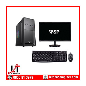Bộ máy tính để bàn Viettech chuyên Văn phòng, Học tập Core i5 3470 siêu mạnh, ổ cứng SSD điện tử siêu nhanh, màn 20 inch MỚI FULL HỘP - Hàng nhập khẩu