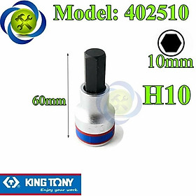 ĐỦ SIZE Tuýp lục giác KINGTONY loại 1 2 trắng-đen- 4025