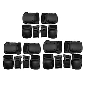 Knee Elbow Wrist Pads Protective Guard Caps For Skateboard Cycling Skating