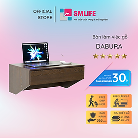 Bàn Làm Việc Treo Tường SMLIFE Dabura