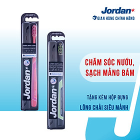 Combo 2 Bàn chải đánh răng Jordan Expert Deep Clean