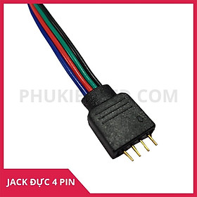 Mua Dây nối led RGB  1 đầu 4P  dài 15cm đầu đực
