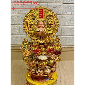 Mua Tháp tỏi ngũ đậu túi vàng ngũ đậu - Di Lạc chiêu tài- tháp có đèn