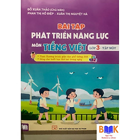 Sách -(Combo)Bài Tập Phát Triển Năng Lực Môn Tiếng Việt Lớp 3 (Cánh Diều)