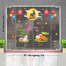 Mua DECAL TRANG TRÍ TRUNG THU 2023  COMBO SỐ 30