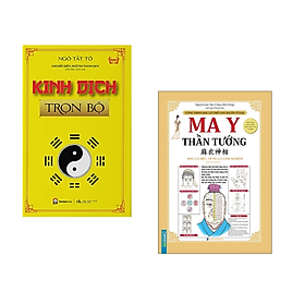 Hình ảnh Combo 2 cuốn: Kinh Dịch Trọn Bộ (Panda)+Ma Y Thần Tướng/ ( Phong Thủy Trong Đời Sống / Kinh Doanh và Gia Đình )/ Tặng kèm Bookmark Happy Life