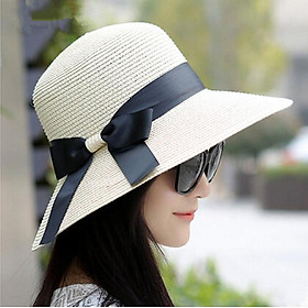 NÓN NỮ RỘNG VÀNH ĐI BIỂN MŨ RỘNG VÀNH NỮ ĐẸP - DN19VT0770