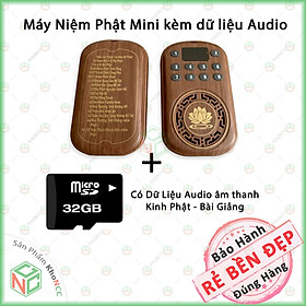 Mua (Nghe Pháp) Máy Loa Pháp Niệm Phật Mini KhoNCC Hàng Chính Hãng - Nghe Kinh  Sấm  Thánh Ca  Bài Giảng - Có Khe Cắm Thẻ Nhớ - KLM-MNPMN50B