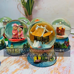 Mua Quả Cầu Lưu Niệm Cảnh Việt Nam (Mẫu Tự Chọn)