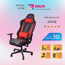 Mua Ghế phòng net chân xoay có gối cao cấp SMLIFE Joyce