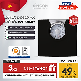 Cân sức khoẻ cơ học Tanita HA680 Nhật Bản,Cân Tanita, chính hãng nhật bản,cân cơ học,cân chính hãng,cân nhật bản,cân sức khoẻ y tế,cân sức khoẻ gia đình,cân sức khoẻ cao cấp,cân120kg,cân 130kg,Cân sức khoẻ mini