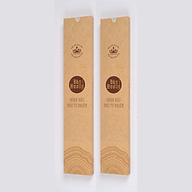 Mua 2 hộp Nhang Đàn hương trắng Ấn Độ (chiên đàn hương) sạch  nguyên chất giúp giải tỏa stress  đem lại vượng khí - 32cm - Dùng cho cả không gian kín