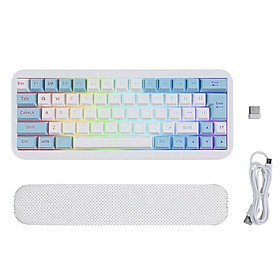 RGB Wireless Mechanical Keyboard Kit for Gaming Office Home Women Men