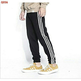 Quần dài 3 sọc suông thể thao nam nữ - kiểu quần dáng suông thể thao phong cách trẻ trung SHOP MAYLAN