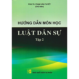 Hướng Dẫn Môn Học Luật Dân Sự - Tập 2 - DH