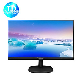 Màn hình máy tính 24inch Philips 243V7QDSBF 23.8 FHD IPS, HDMI+VGA 75Hz -