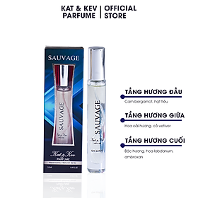 NƯỚC HOA CAO CẤP SANG TRỌNG KAT&KEV SAUVAGE NAM TÍNH, MẠNH MẼ 12ML