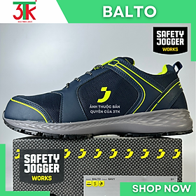 Mua Giày Bảo hộ lao động Safety Jogger Balto S1 Siêu nhẹ Chống dầu  Chống Trơn Trượt  Chống va đập  Chống tĩnh điện sử dụng trong Công Trình Xây Dựng   Phân xưởng sản xuất