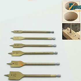 Bộ 6 mũi khoan đuôi cá 12-32mm