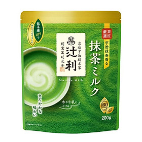 Bột trà sữa trà xanh Tsuriji Kataoka Matcha Milk 190g (MẪU MỚI)