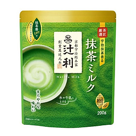 Bột trà sữa trà xanh Tsuriji Kataoka Matcha Milk 190g