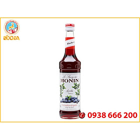 Siro MONIN Việt Quốc 700ml MONIN BLUEBERRY SYRUP