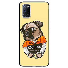 Ốp lưng dành cho Oppo A92 (2020) mẫu Cún Lạnh Lùng
