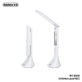 Hình ảnh Đèn Led để bàn thông minh tích hợp đồng hồ Remax RT-E510 bảo vệ mắt - Hàng Chính Hãng