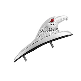 Motorcycle Eagle Chrome Hood Atv Front Fender Frame Silver