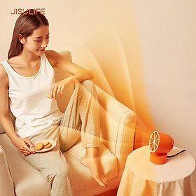 Mua Quạt sưởi ấm mini để bàn làm việc  văn phòng  phòng ngủ 2 cấp độ điều chỉnh nhiệt Jisulife NF1(Bảo hành 12 tháng