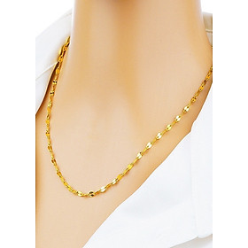 Dây truyền, vòng cổ xi vàng 24k thời trang đẹp quý phái