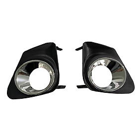 2x Fog Light Bezel Cover  81481-02210 Left and Right Side 81482-02200 for  Quality Sturdy Easy to Install Auto Accessories