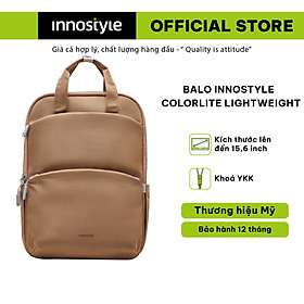 Balo Innostyle Colorlite Lightweight cho laptop 15.6 -P21- Thiết kế gọn, hàng chính hãng