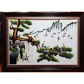 Mua TRANH THÊU TAY - TÙNG HẠC TRƯỜNG XUÂN