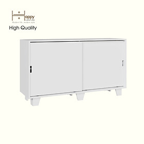 Mua HAPPY FURNITURE   ALVA - Tủ lưu trữ 2 cửa lùa   TCL_039   140cm x 40cm x 78cm DxRxC
