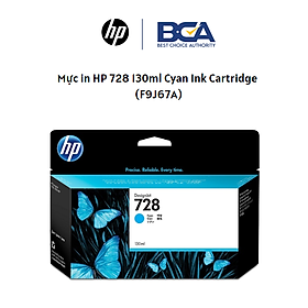 Mua Mực in HP 728 130ml Cyan Ink Cartridge (F9J67A) - Hàng chính hãng
