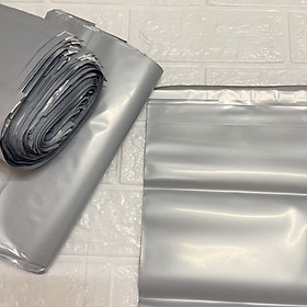 Mua  1Kg–Màu Xám Bạc- Đủ size  Túi gói hàng túi niêm phong tự dính - túi đóng hàng chuyển phát nhanh có sẵn keo dính
