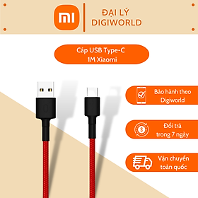 Mua Cáp sạc Type-C Xiaomi - Mi Type-C Braided Cable 100cm - Hàng chính hãng - Dây sạc Xiaomi chính hãng độ bền cực cao