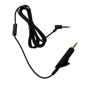 Generic 3.5mm Replacement Extension Audio Cable Cord for QC2 QC15 Headphone With Microphone